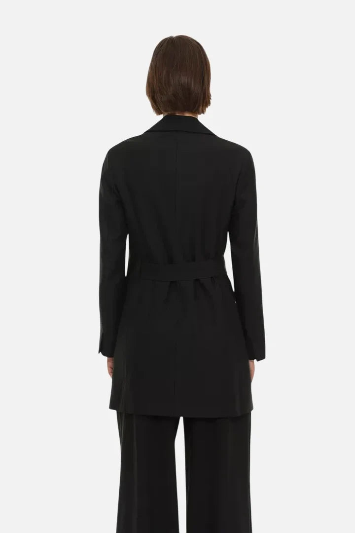 Belted blazer dress