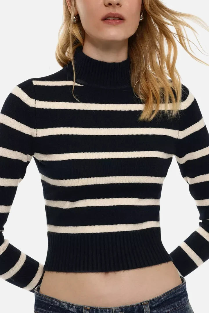 High neck jumper